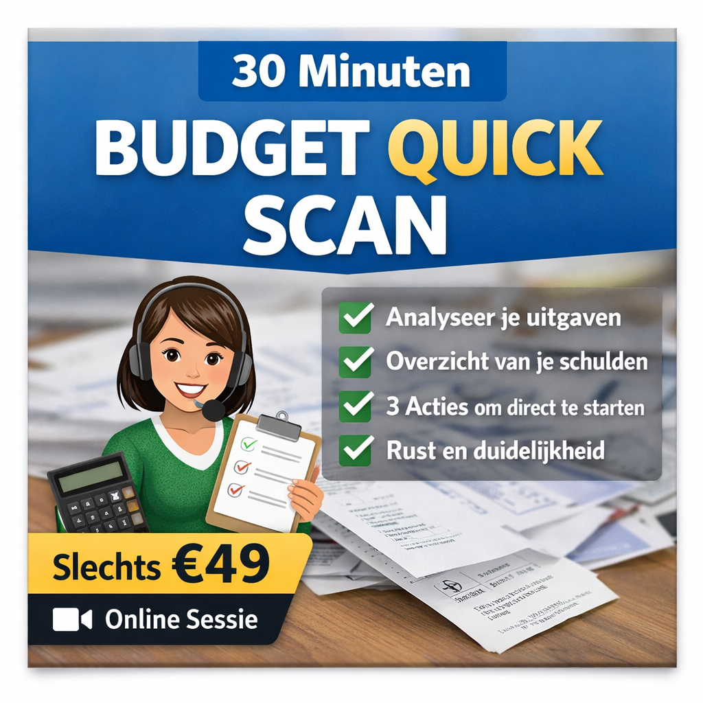 30 Minuten Budget Quick Scan (Online)