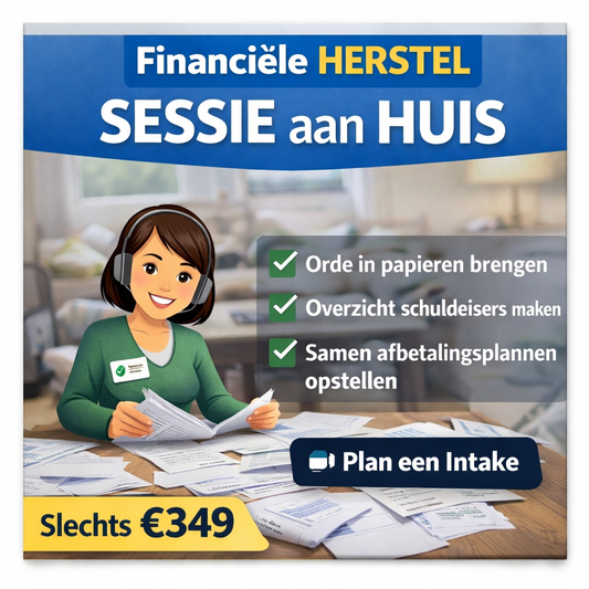 Financiële Herstel Sessie aan Huis (2–3 uur)